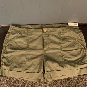 Olive Shorts - Old Navy